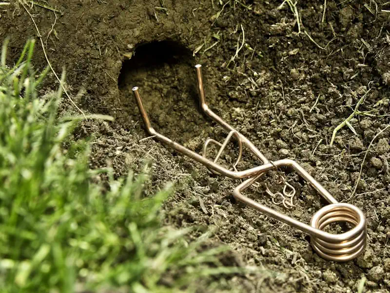 Pièges mécaniques à taupes utilisés par notre taupier à Sillars